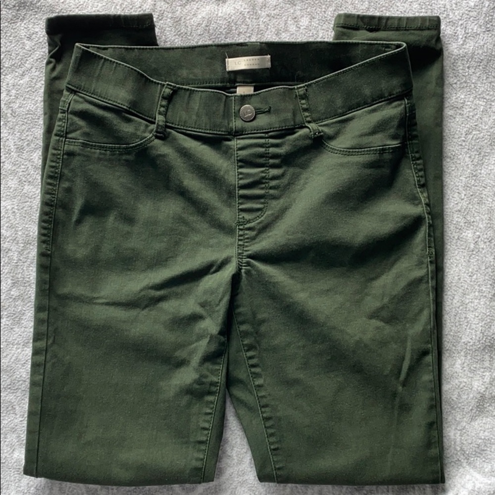 Forest Green Lauren Conrad jeggings